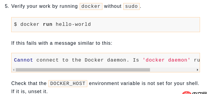 docker安裝后出現Cannot connect to the Docker daemon.